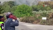 İzmir'de orman yangını sürüyor... Yüzlerce kişi tahliye edildiİzmir'de orman yangını sürüyor... Yüzlerce kişi tahliye edildi