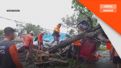 Taufan Doksuri badai Filipina, lebih 11,000 hilang tempat tingga
