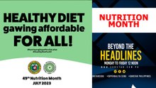 Nutrition Month; Beyond The Headlines