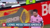 Lionel Messi SCORES At 1st Starting Inter Miami CF Game