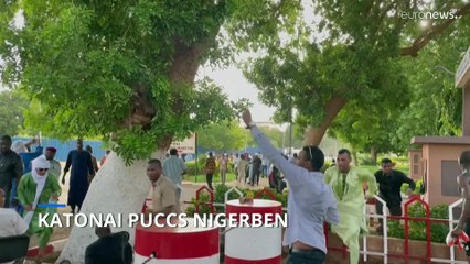 Tüntetések Nigerben a puccs után