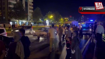 Diyarbakır'daki düğün konvoyunda 3 araç kazaya karıştı