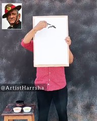 Perfect Painting Without Looking #shorts #viral #shortsvideo #video #innovationhub