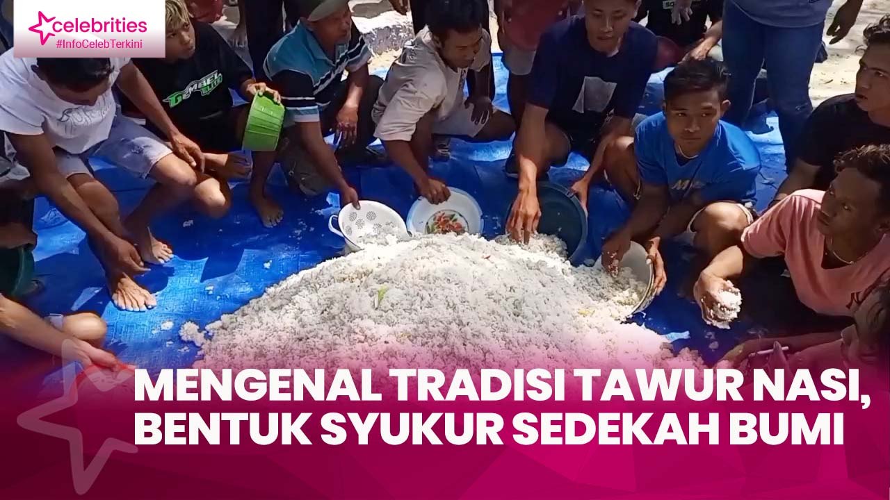 Mengenal Tradisi Tawur Nasi, Bentuk Syukur Sedekah Bumi Warga Rembang
