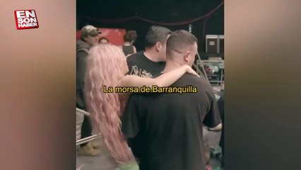 Shakira'nın klip çekiminde fare ile karşılaştığı an