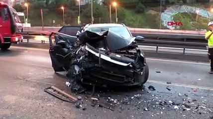 İstanbul'da korkunç kaza! Arkadaşını bırakıp kaçtı