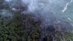 Çanakkale'deki orman yangınına müdahale sürüyor