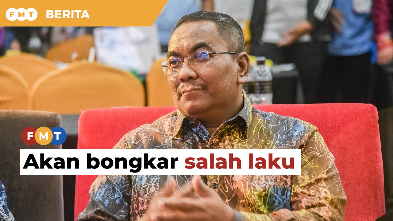 Saya akan bongkar semua jika berani pakaikan baju oren, Sanusi beri amaran