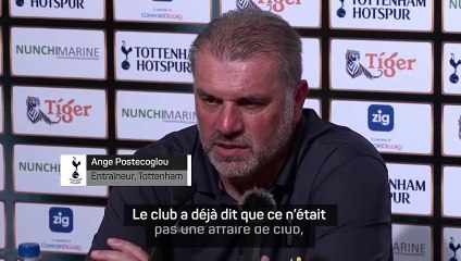 Postecoglou "pas affecté" par l'inculpation de Joe Lewis