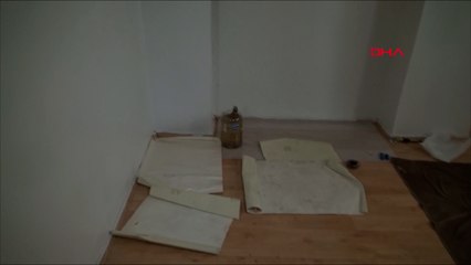 Sultangazi'de kentsel dönüşüm kapsamında boşaltılan binayı hırsızlar talan etti