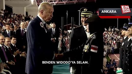 Cumhurbaşkanı Erdoğan ile Endonezyalı Komiser Yardımcısı arasında gülümseten diyalog
