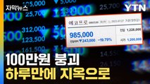 [자막뉴스] '황제주' 에코프로, 100만 원 붕괴...파티는 끝났나 / YTN