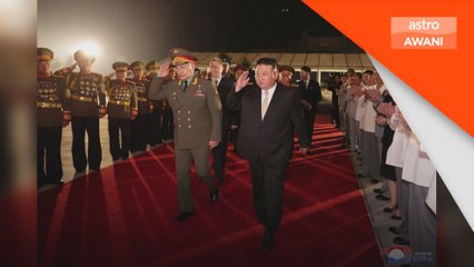 Korea Utara pamerkan peluru berpandu balistik terlarang