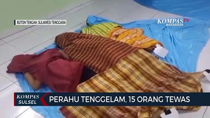 Perahu Tenggelam di Mawasangka, 15 Orang Tewas