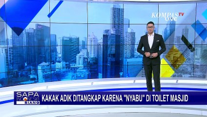Kakak Beradik di Balikpapan Ditangkap Polisi Usai Kepergok Hisap Sabu di Toilet Masjid