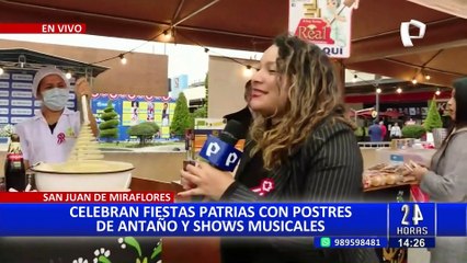 Con música de antaño y shows musicales: Así se vive la previa por Fiestas Patrias en SJM