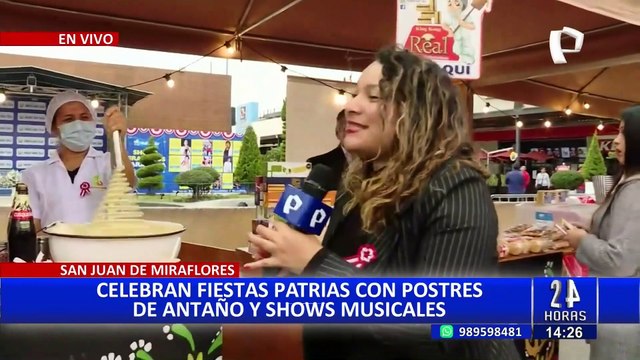 Con música de antaño y shows musicales: Así se vive la previa por Fiestas Patrias en SJM
