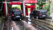 İstanbul’a çamur yağdı, sürücüler oto yıkamacılarda kuyruğa girdi