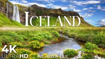 Iceland 4K• Relaxation Film with Peaceful Relaxing Music and Amazing Nature of Iceland | 4K UltraHD
