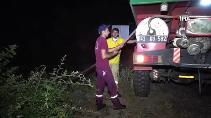 9 saat süren orman yangınından geriye bu kaldı