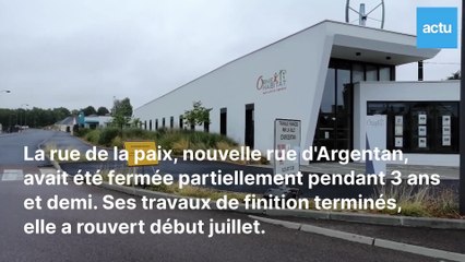 À Argentan, la rue de la Paix, enfin une vraie rue