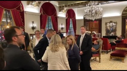 L'arrivo di Meloni a Washington, previsto incontro con Biden