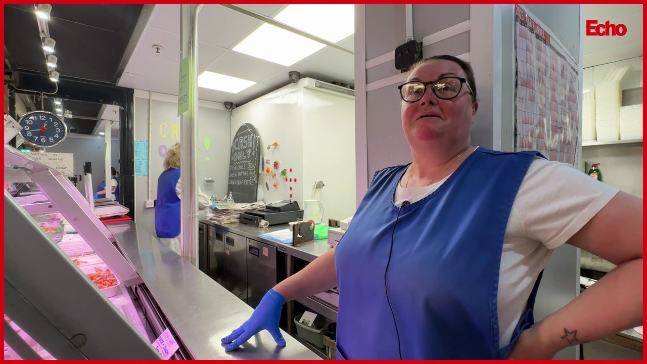 Parkers Fish Merchants - one of the oldest businesses at Jacky Whites Market