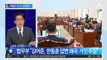 김어준 “한동훈이 헛소리”…법무부, 법적 대응 나선다