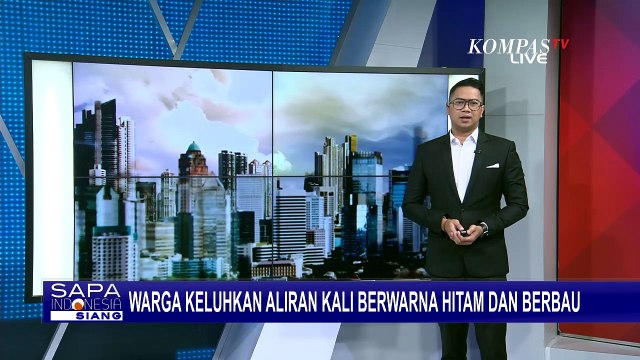 Warga Keluhkan Air di Kali Ulu Berwarna Hitam dan Berbau, Diduga Tercemar Limbah Pabrik!
