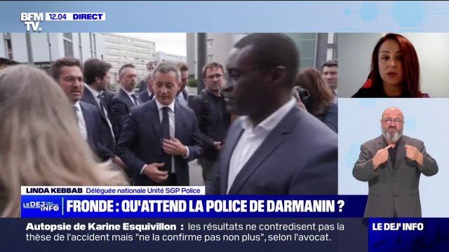 Fronde des policiers: Rien n'empêche Gérald Darmanin de soutenir ses troupes , affirme Linda Kebbab (Unité SGP Police)