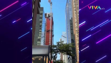 Crane Bawa Beban 16 Ton Jatuh, Belasan Orang Jadi Korban