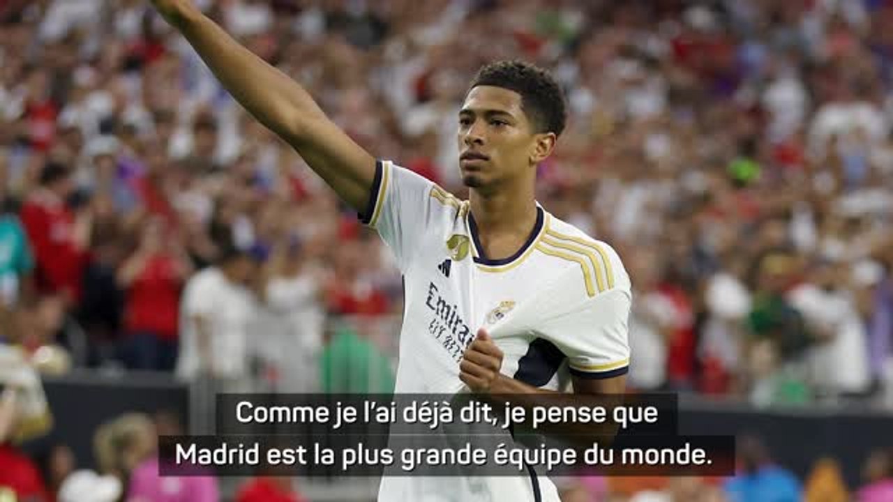 Real Madrid - Bellingham : "Je suis très heureux de mes débuts"