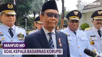 Sebut Kepala Basarnas Ngakali Lelang, Mahfud MD: Penyuapan Itu Sudah Termasuk Korupsi