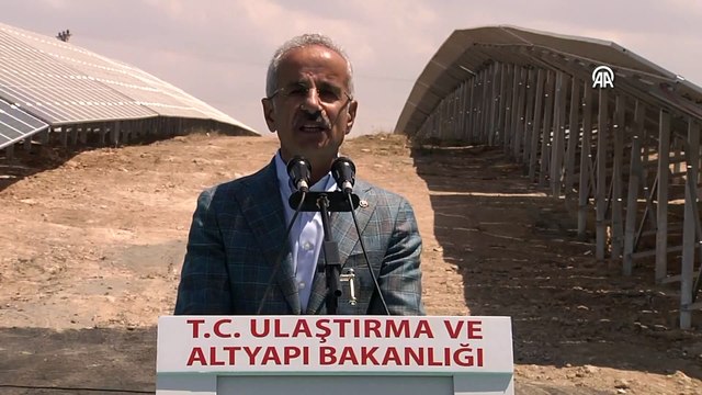 Bakan Uraloğlu, Van'da Güneş Enerjisi Sistemleri Açılış Töreni'nde konuştu