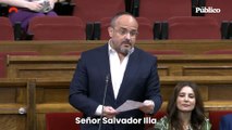 Alejandro Fernández (PP) propone hacer presidente a Salvador Illa si el PSOE garantiza la investidura de Feijóo