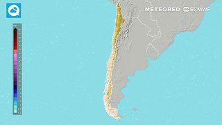 Sistema frontal y río atmosférico llegan con abundantes lluvias y nieve a Chile