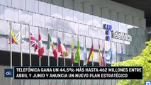 Telefónica gana un 44,5% más hasta 462 millones entre abril y junio y anuncia un nuevo plan estratégico