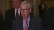 Watch the moment Mitch McConnell freezes mid-press conference before being ushered away