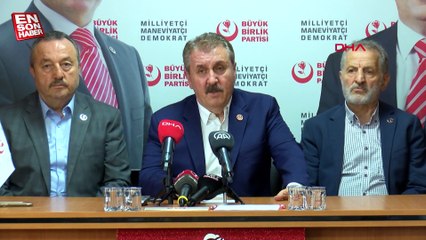 Mustafa Destici: Kimin mal varlığı fazlaysa o daha fazla vergi ödemeli