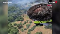 Manisa'da ve Balıkesir'de orman yangını: Havadan ve karadan müdahale ediliyor