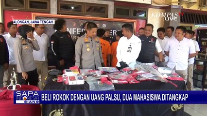 Video herunterladen: 2 Mahasiswa di Pekalongan Edarkan Uang Palsu dengan Modus Beli Rokok di Warung-Warung!