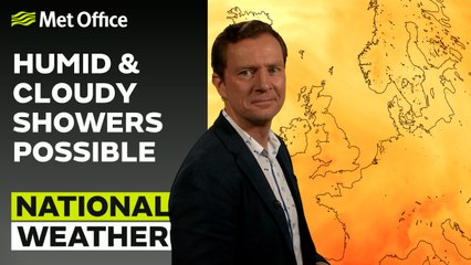 Met Office Afternoon Weather Forecast 27/07/23 – Humid and Warm