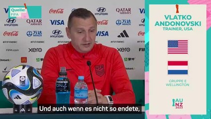 Andonovski: "Werden ein besseres US-Team sehen"