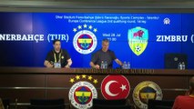 İSTANBUL - Fenerbahçe - Zimbru maçının ardından - İsmail Kartal