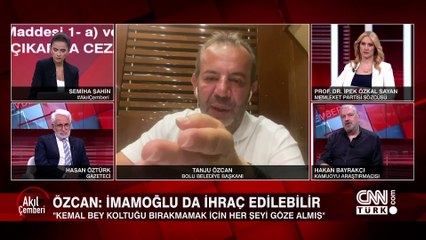CHP'den ihraç edilen Tanju Özcan, merak edilen sorulara Akıl Çemberi'nde yanıt verdi