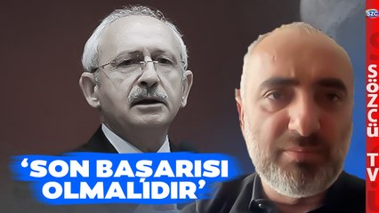 İsmail Saymaz 'Kılıçdaroğlu'nun Son Başarısı Olmalıdır' Diyerek Açıkladı