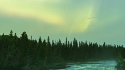 Iconic Waterfall x Ethereal Aurora: The crossover you never knew you needed