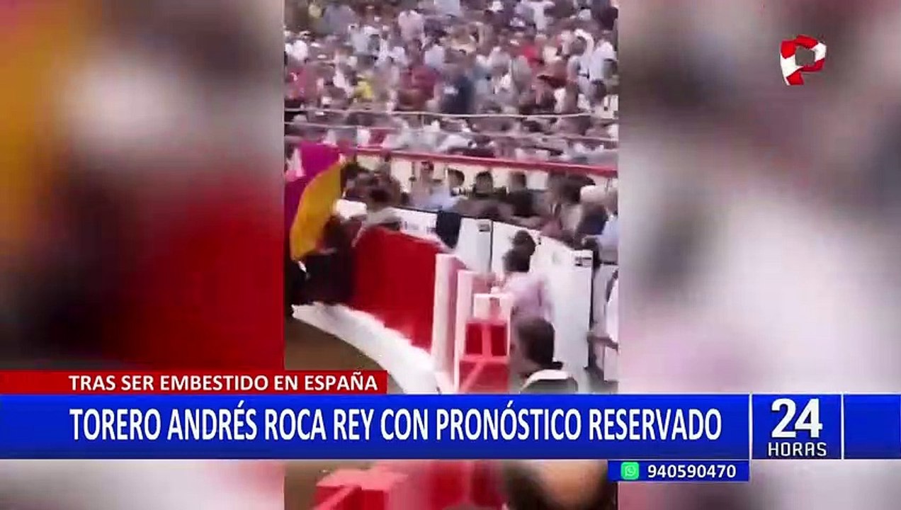 Andrés Roca Rey: Torero peruano con pronóstico reservado tras ser corneado por toros