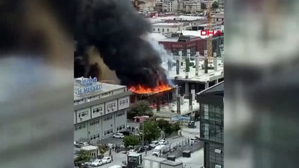 INCENDIE SUR UN SITE INDUSTRIEL DE BEYLIKDUZU-1