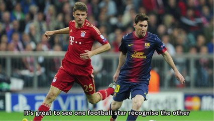 Thomas Muller reacts to Messi's last-minute winner for Inter Miami